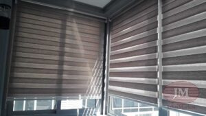 Рулонные шторы Зебра для балкона - г. Люберцы