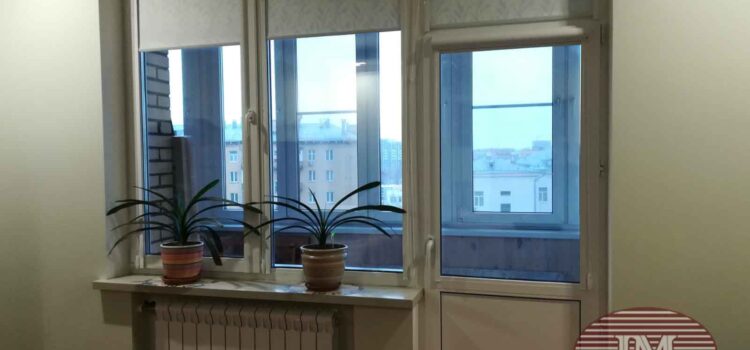 Рулонные шторы в кассетной системе UNI2 - г.Москва, 2ой Полевой переулок