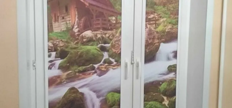 Шторы плиссе. Рулонные кассетные шторы с фотопечатью — ул. Народного Ополчения Шторы плиссе. Рулонные кассетные шторы с фотопечатью — ул. Народного Ополчения