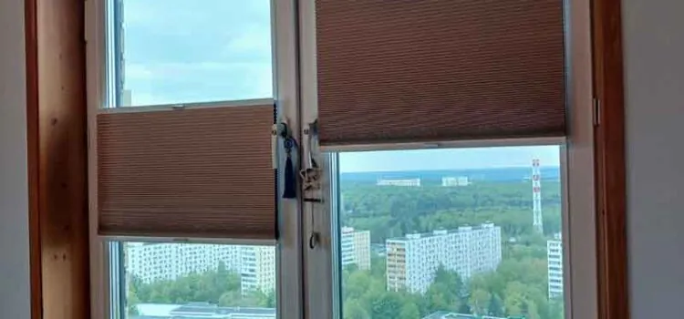 Шторы гофре в системе ВВ21U из ткани Пальма блекаут кремовый – ул. Академика Павлова Шторы гофре в системе ВВ21U из ткани Пальма блекаут кремовый - ул. Академика Павлова